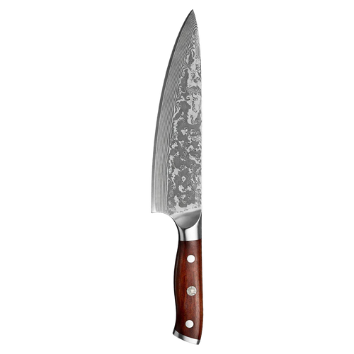 New Brown Damascus Knife